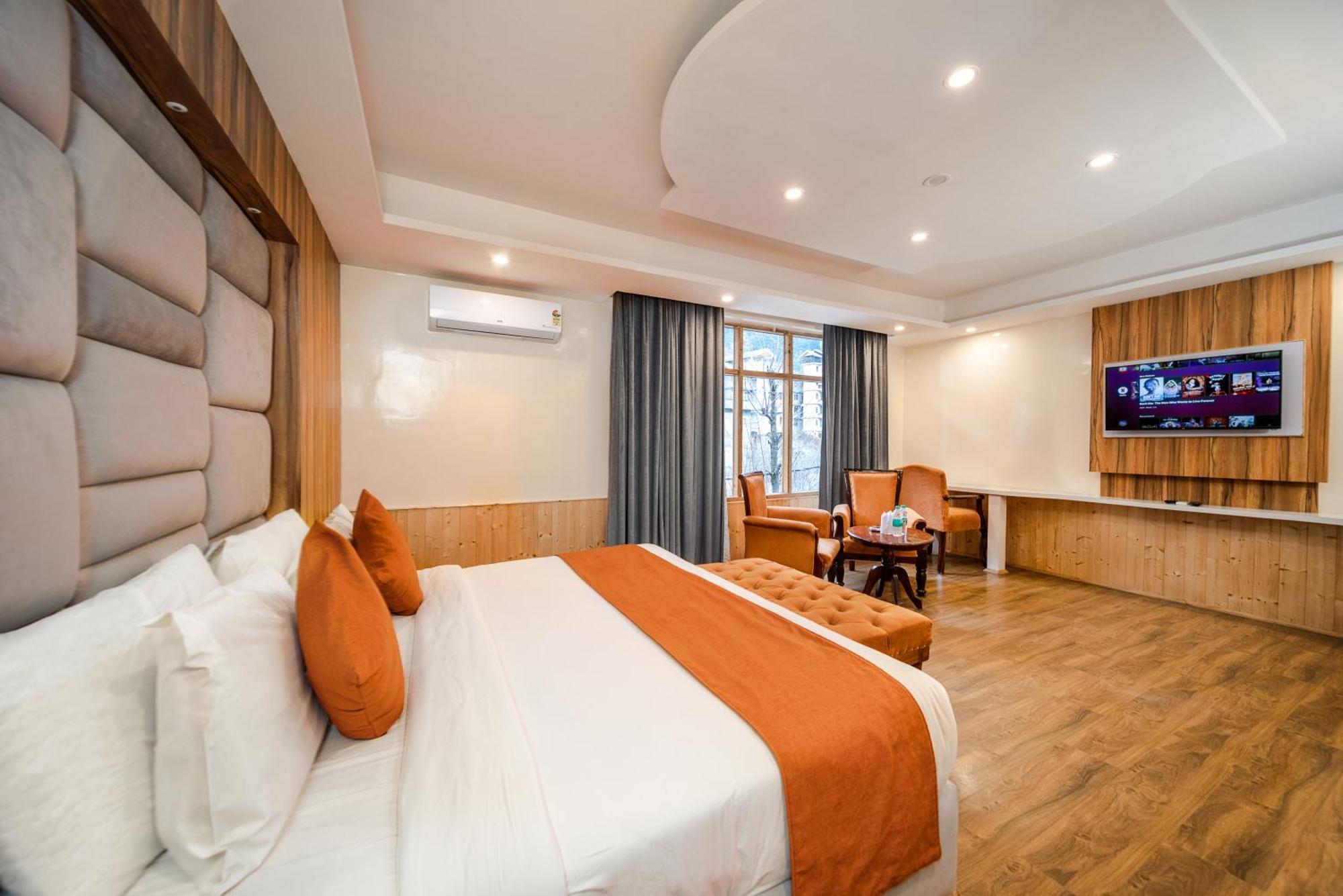 Hill River Resort - Central Heated & Air Cooled - Near Mall Road , Best Property Of Manali 2024- 2025 Extérieur photo
