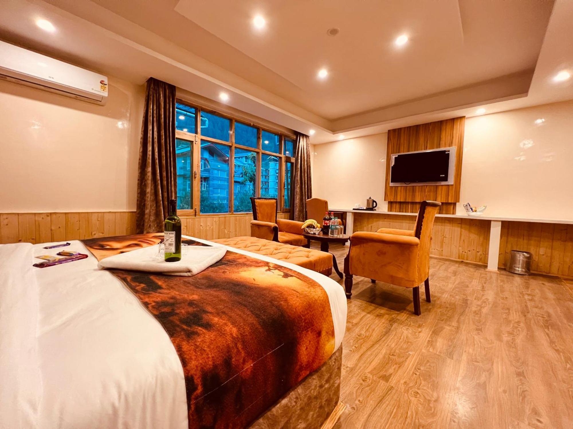 Hill River Resort - Central Heated & Air Cooled - Near Mall Road , Best Property Of Manali 2024- 2025 Extérieur photo