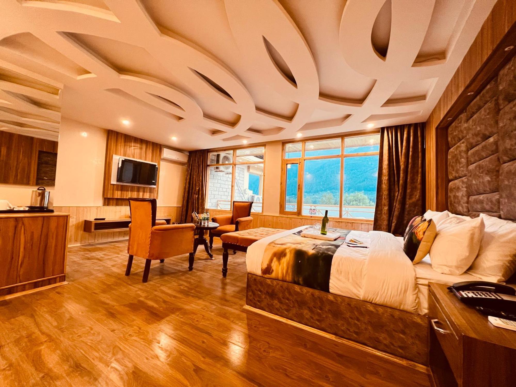 Hill River Resort - Central Heated & Air Cooled - Near Mall Road , Best Property Of Manali 2024- 2025 Extérieur photo