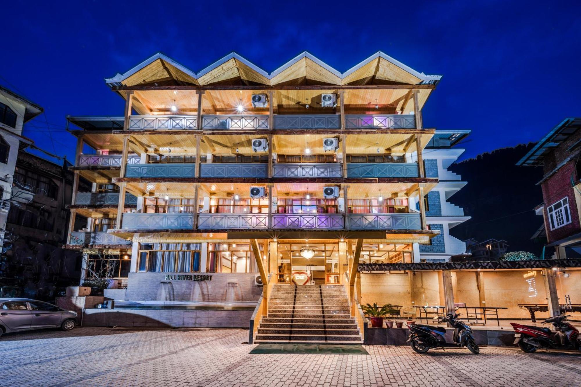 Hill River Resort - Central Heated & Air Cooled - Near Mall Road , Best Property Of Manali 2024- 2025 Extérieur photo